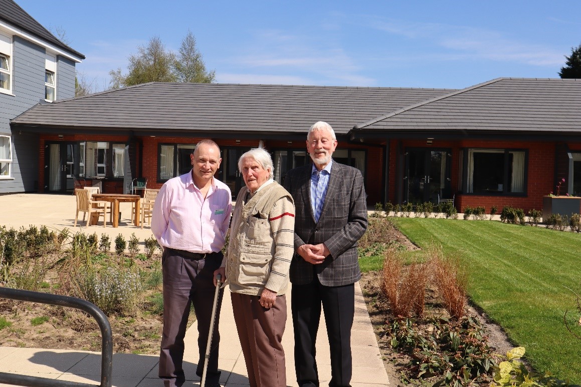 Former Hospice Duo Visit Incredible New In-Patient Unit